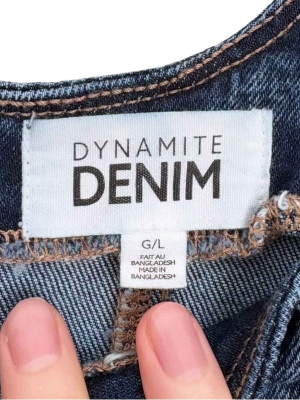 Dynamite Dark Blue Denim Mini Dress Fit And Flare Corset Bustier Flattering Cami - Picture 6 of 6